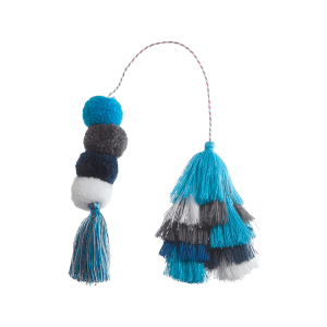 Bogg Bag Bauble - Ocean Double Tassel