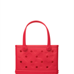 Bitty Bogg Bag - Conversation Hearts Bright Red