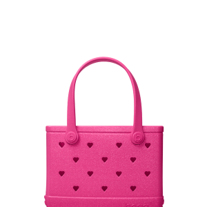 Bitty Bogg Bag - Heart Shimmer Haute Pink