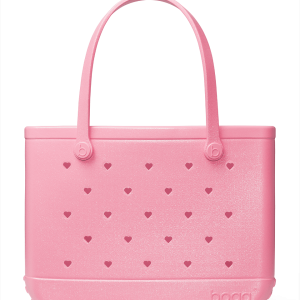 Original Bogg Bag - Heart Shimmer Bubblegum